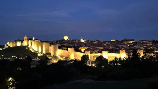 Avila Spain night light