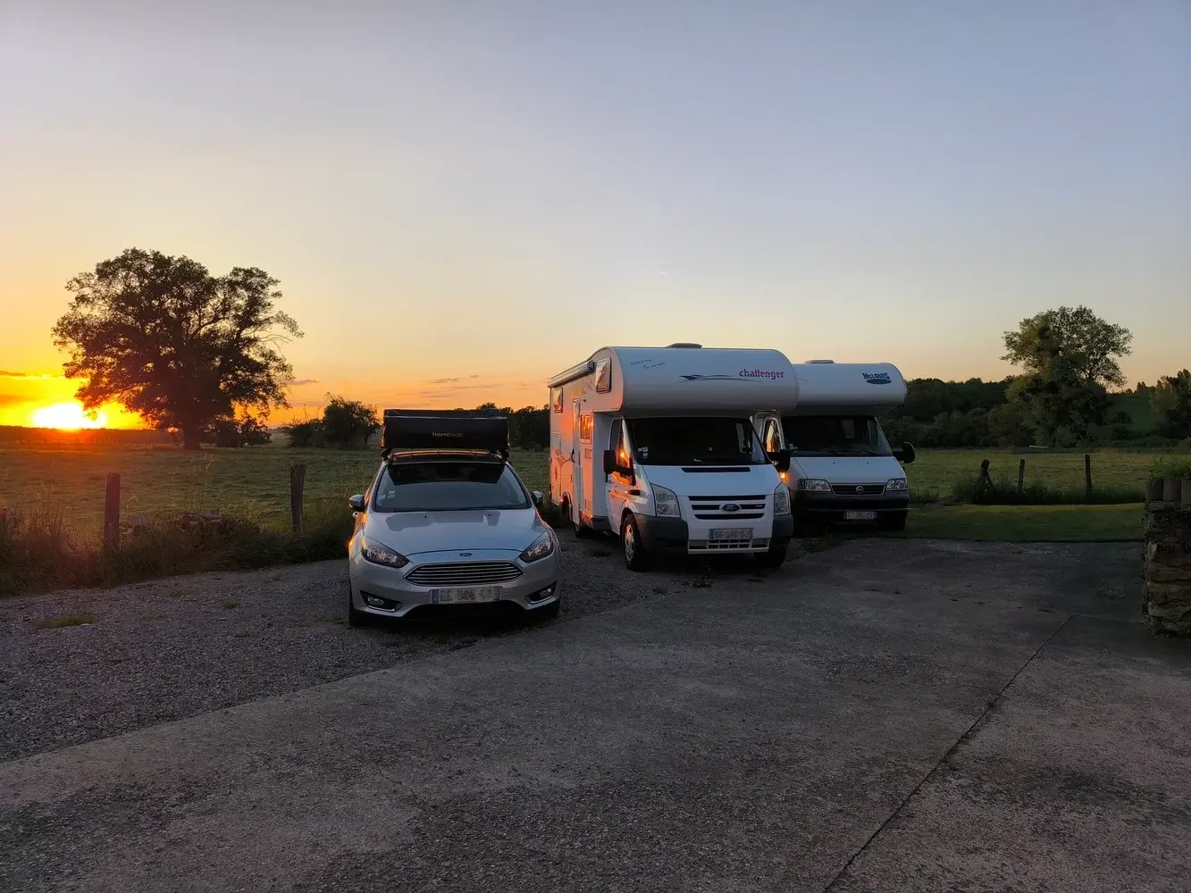 Camping-car près de Metz